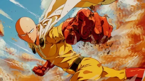 Saitama - One Punch Man Live Wallpaper - Free Live Wallpaper