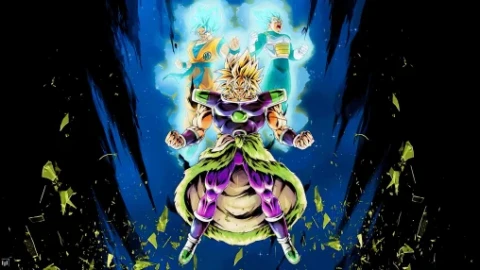 Broly VS Goku & Vegeta Live Wallpaper - Free Live Wallpaper