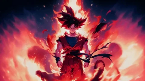 Inferno Goku Live Wallpaper - Free Live Wallpaper