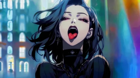 Dark Vampire Girl Live Wallpaper - Free Live Wallpaper