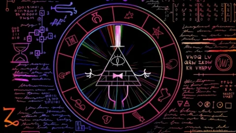 RGB Mystic Cipher Wheel Live Wallpaper - Free Live Wallpaper