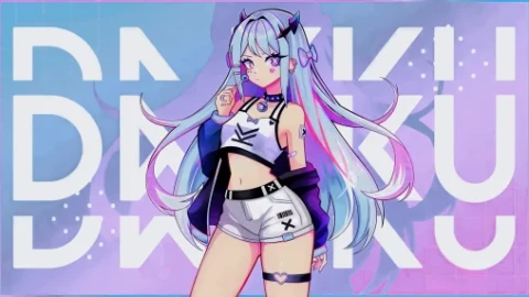 Cyber Anime Girl Live Wallpaper - Free Live Wallpaper