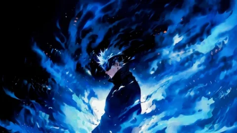 Satoru Gojo - Blue Flames Live Wallpaper - Free Live Wallpaper