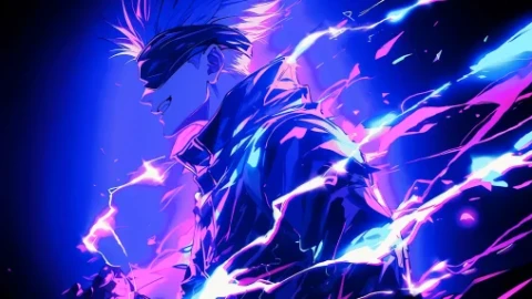 Gojo Satoru - Cursed Energy Live Wallpaper - Free Live Wallpaper