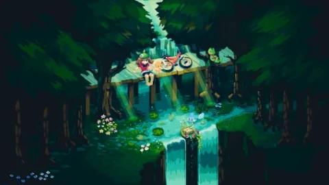 Pixel Forest Live Wallpaper - Free Live Wallpaper