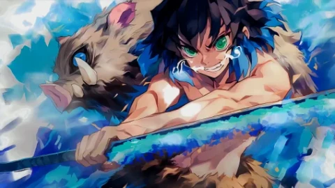 Inosuke Kimetsu No Yaiba Live Wallpaper - Free Live Wallpaper