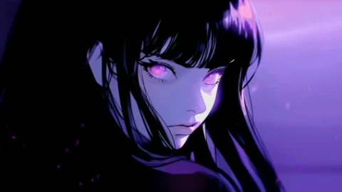 Purple Eyes Live Wallpaper - Free Live Wallpaper