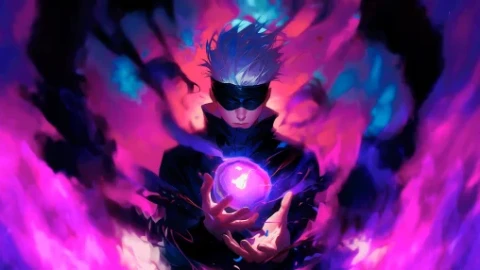 Hollow Technique: Purple | Jujutsu Kaisen Live Wallpaper - Free Live Wallpaper