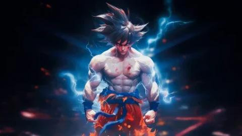 Realistic Goku Live Wallpaper - Free Live Wallpaper