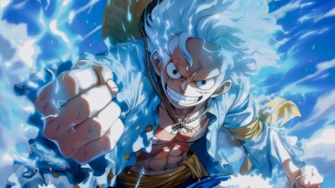Gear 5th Luffy from One Piece Live Wallpaper - Free Live Wallpaper