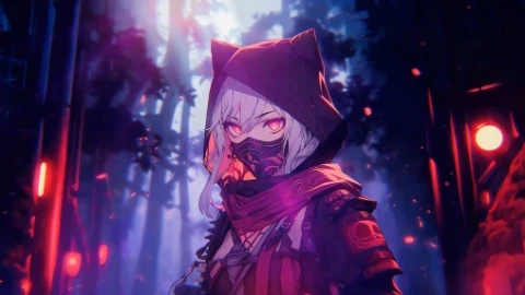 Neko Ninja Live Wallpaper - Free Live Wallpaper