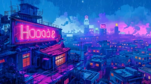 Chill Rain Lofi Live Wallpaper - Free Live Wallpaper