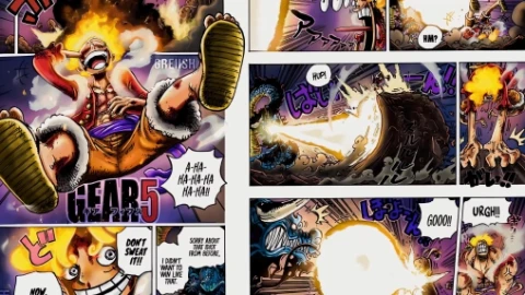 Gear 5 Luffy Comics Live Wallpaper - Free Live Wallpaper