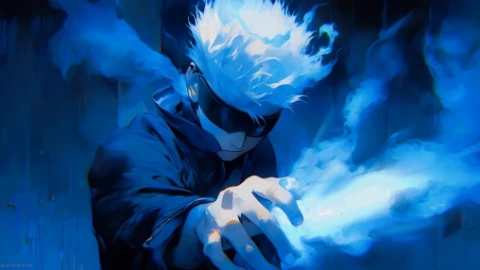 Satoru Gojo Blue Mist Live Wallpaper - Free Live Wallpaper