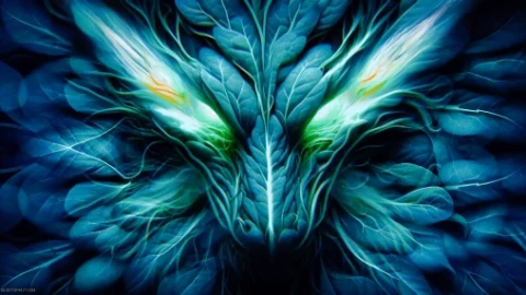 Forest Leaf Dragon Live Wallpaper - Free Live Wallpaper