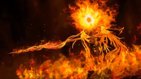Fire Midra From Elden Ring Live Wallpaper - Free Live Wallpaper