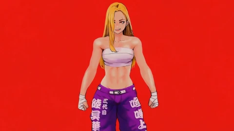 Fatal Fury: Blue Mary Live Wallpaper - Free Live Wallpaper