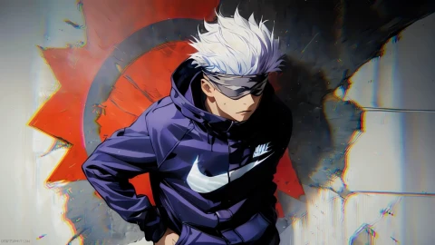 Satoru Gojo Nike Live Wallpaper - Free Live Wallpaper