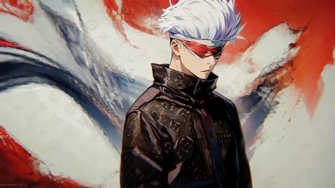 Jujutsu Kaisen Gojo vs Louis Vuitton Live Wallpaper - Free Live Wallpaper