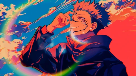 Sukuna Mischievous Smile Live Wallpaper - Free Live Wallpaper