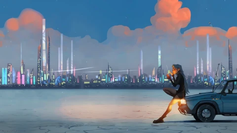 Singularity City Live Wallpaper - Free Live Wallpaper