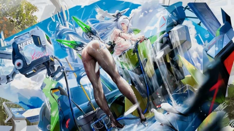Cyberpunk Racer Live Wallpaper - Free Live Wallpaper