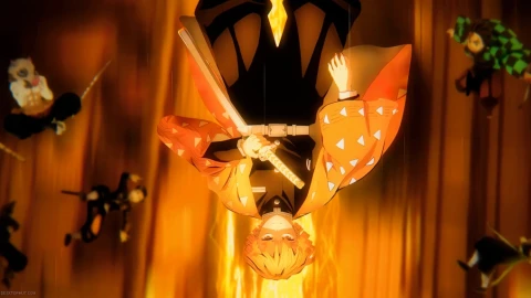 Demon Slayer: Infinite City - Zenitsu Live Wallpaper - Free Live Wallpaper