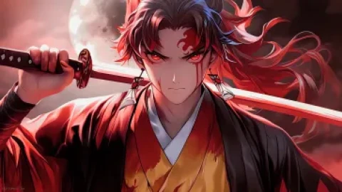 Demon Slayer: Yoriichi Tsugikuni Live Wallpaper - Free Live Wallpaper