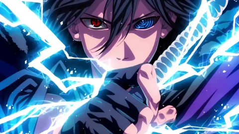 Sasukes Lightning Jutsu Live Wallpaper - Free Live Wallpaper