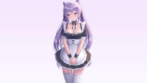 Maid Keqing – Genshin Impact Live Wallpaper - Free Live Wallpaper