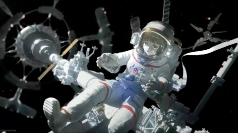 Anime Astronaut Live Wallpaper - Free Live Wallpaper