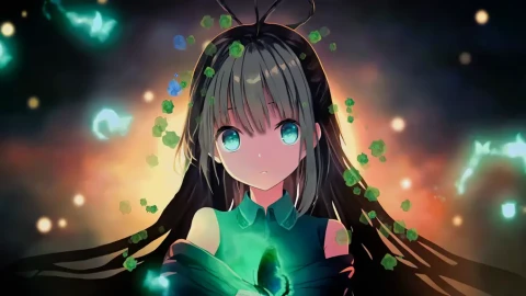 Anime Butterfly Girl Live Wallpaper - Free Live Wallpaper