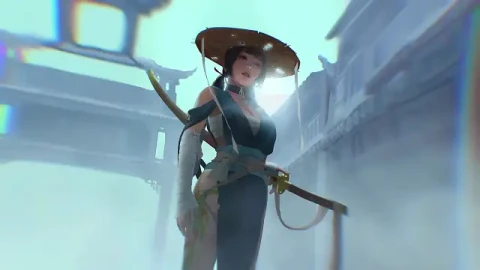 White Mist Samurai Live Wallpaper - Free Live Wallpaper