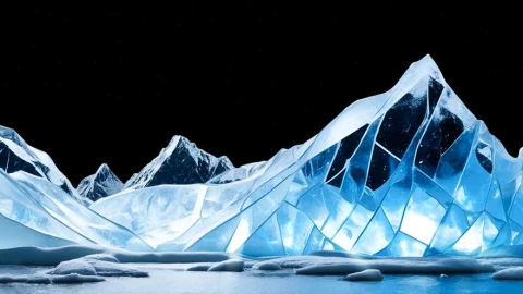 Icy Jagged Peaks - Ultra Wide Live Wallpaper - Free Live Wallpaper