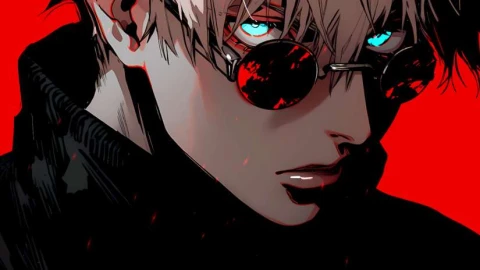 Gojo's Fiery Red Stare Live Wallpaper - Free Live Wallpaper