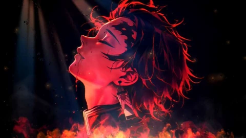Demon Slayer - Tanjiro Kamado Fire Profile Live Wallpaper - Free Live Wallpaper
