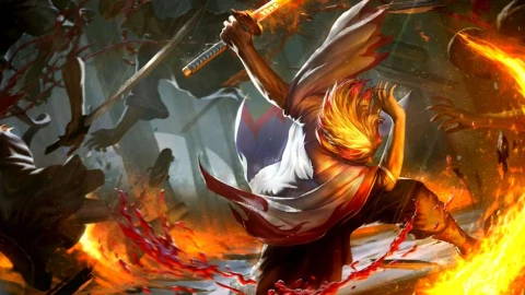 Demon Slayer - Rengoku Flame Battle Live Wallpaper - Free Live Wallpaper
