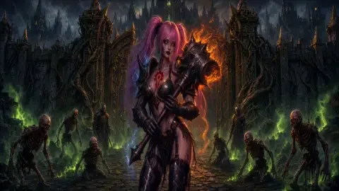 WoW Forever: Undead Paladin Live Wallpaper - Free Live Wallpaper