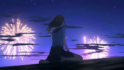 Naha Gaze At Firework Live Wallpapers - Free Live Wallpaper