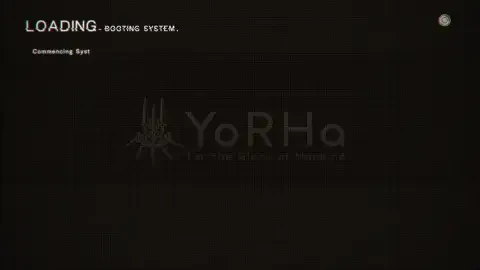 Nier Automata Loading Screen - Free Live Wallpaper