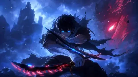 Sung Jinwoo Dual Daggers Live Wallpaper - Free Live Wallpaper