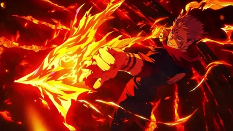 Ryomen Sukuna Firepower Showdown Live Wallpaper - Free Live Wallpaper