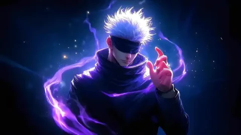 Gojo Satoru Purple Aura Live Wallpaper - Free Live Wallpaper