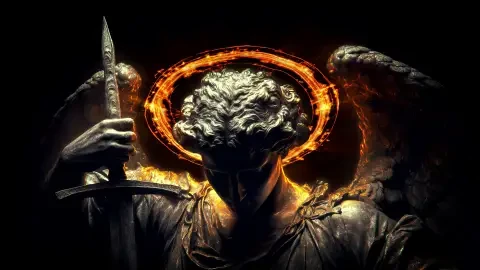 Archangel: Glowing Halo Live Wallpaper - Free Live Wallpaper