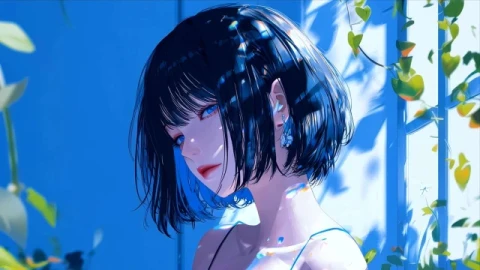 Blue Sunlight Aesthetic Live Wallpaper - Free Live Wallpaper