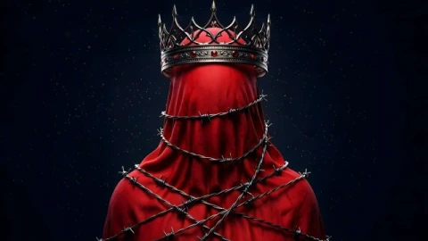 Dark Crown Bound Figure 4K Live Wallpaper - Free Live Wallpaper