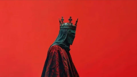 Dark Crowned King Red Aesthetic Live Wallpaper - Free Live Wallpaper