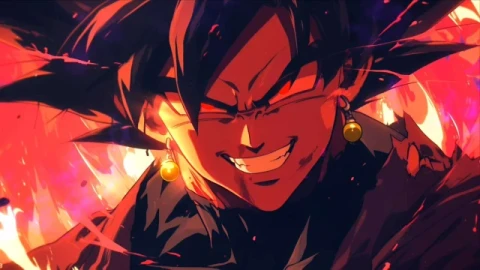 Dragon Ball Super - Goku Black Red Eyes 4K Live Wallpaper - Free Live Wallpaper