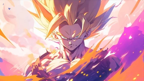 Dragon Ball Super - Goku Fiery Aura Live Wallpaper - Free Live Wallpaper