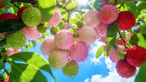 Summer Lychee Live Wallpaper - Free Live Wallpaper